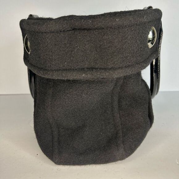 Sold!
Kate Spade Fox Chapel Shari Black Wool Italian Felt Button Up Tote Bag - Picture 9 of 12